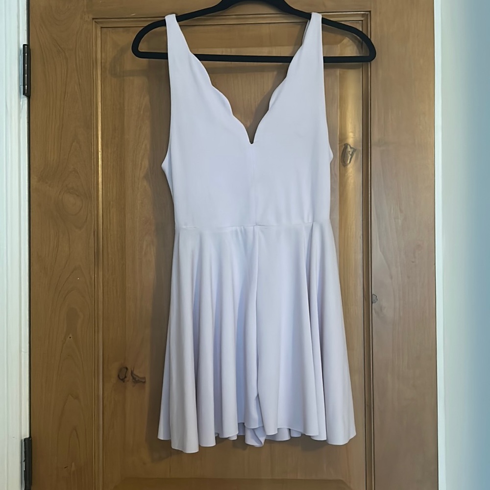 Urban Outfitters Lilac Scallion Romper Small - Picture 2 of 3
